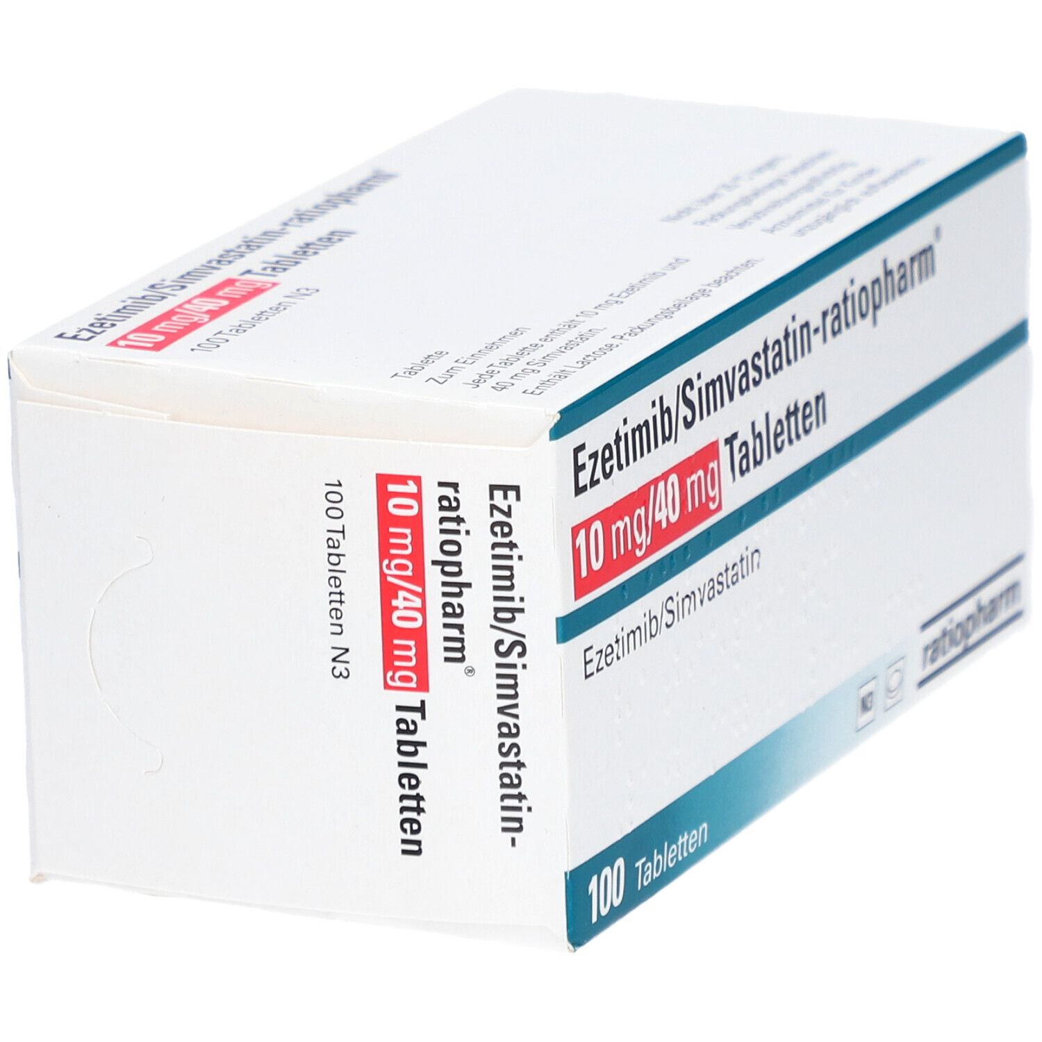 EZETIMIB/Simvastatin-ratiopharm 10 mg/40 mg Tabl.