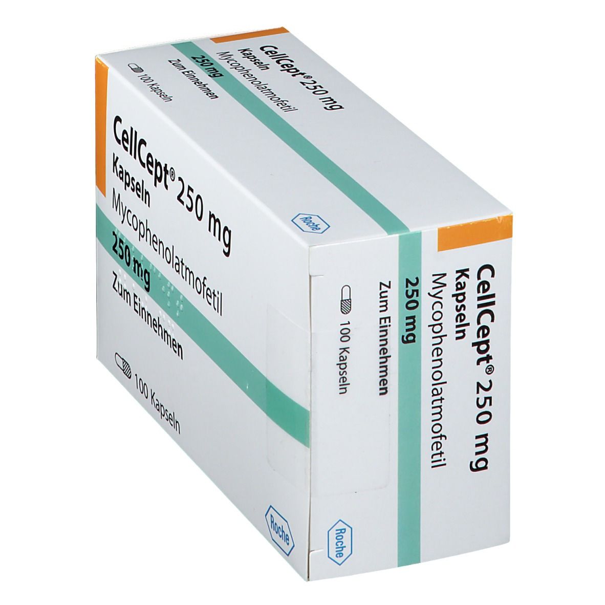 Cellcept 250 mg Hartkapseln 100 St