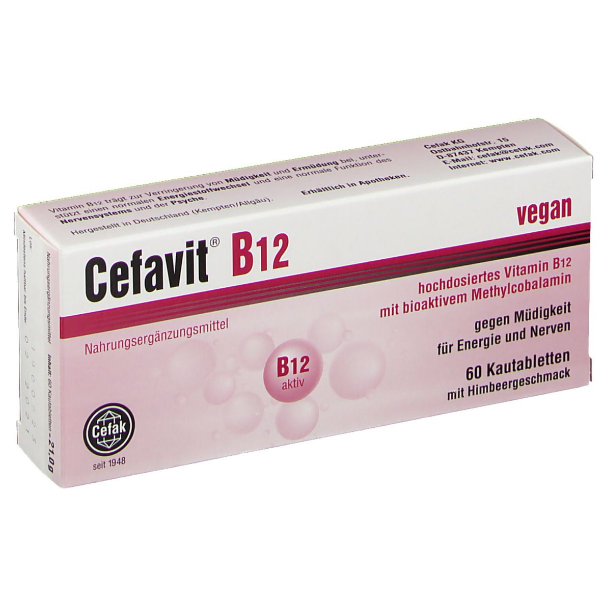 Cefavit B12 Kautabletten