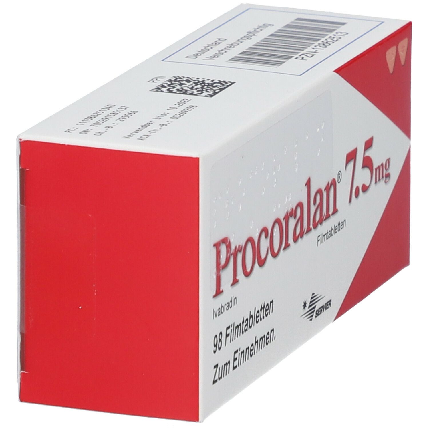 Procoralan 7,5 mg Filmtabletten 98 St