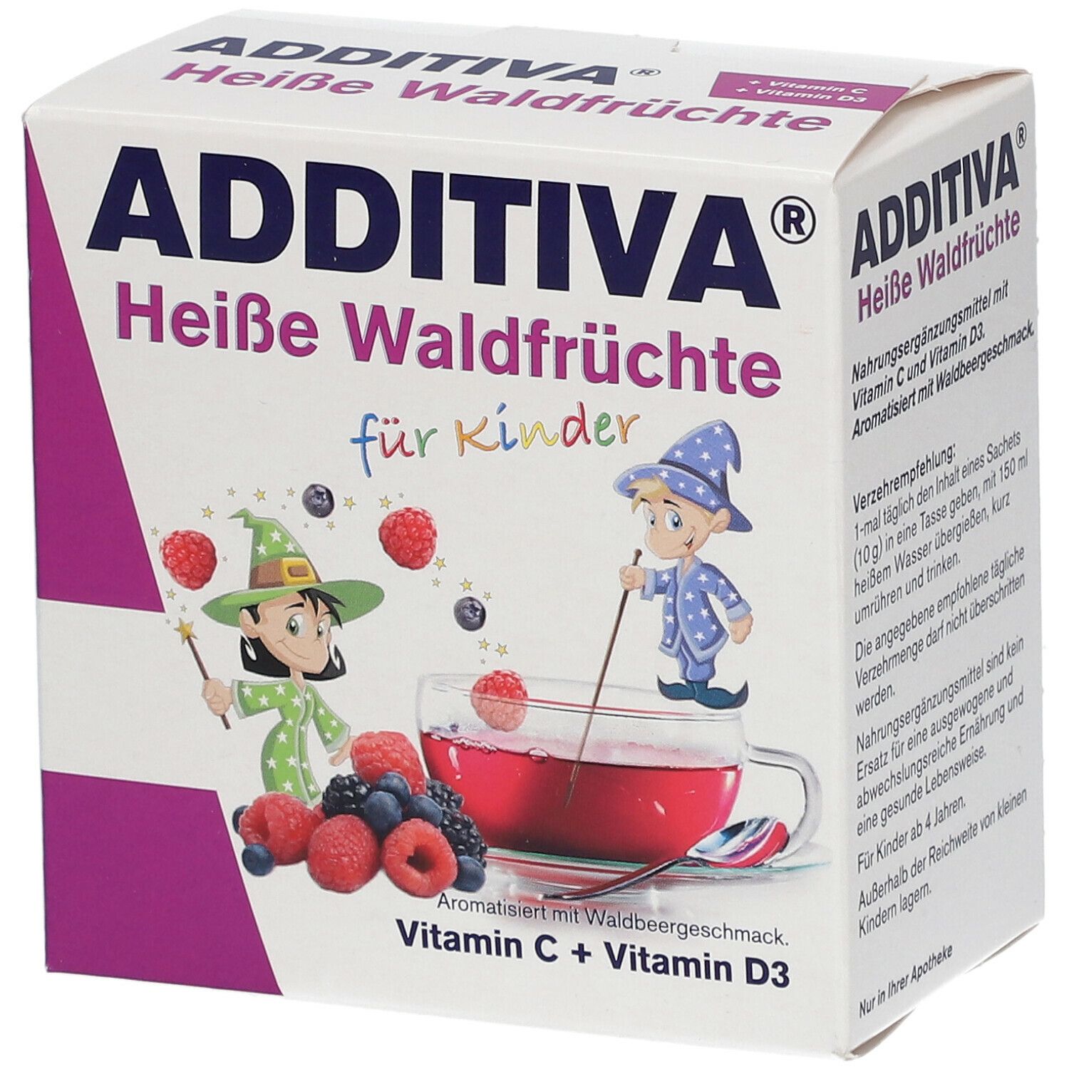 Additiva heiße Waldfrüchte Pulver