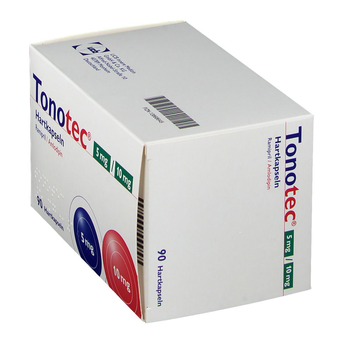 Tonotec 5 mg/10 mg Hartkapseln 90 St