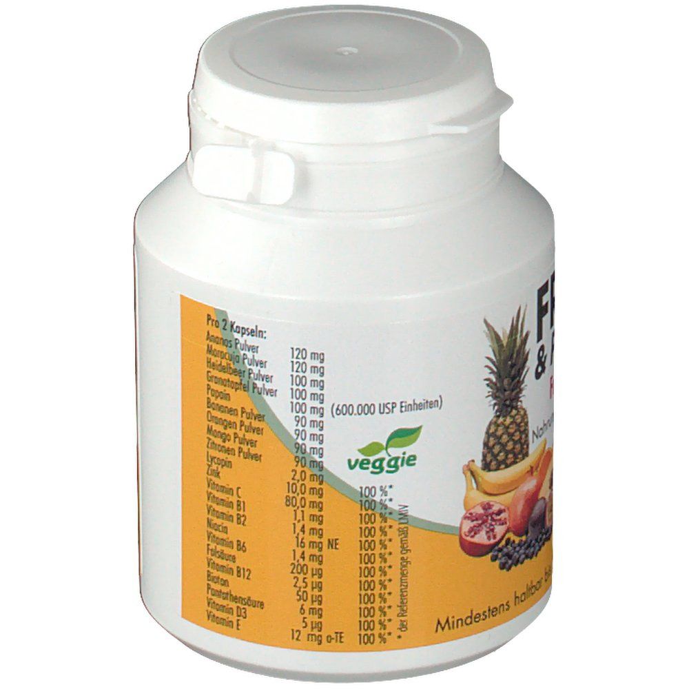 Fruit & Papain Fruchtkapseln