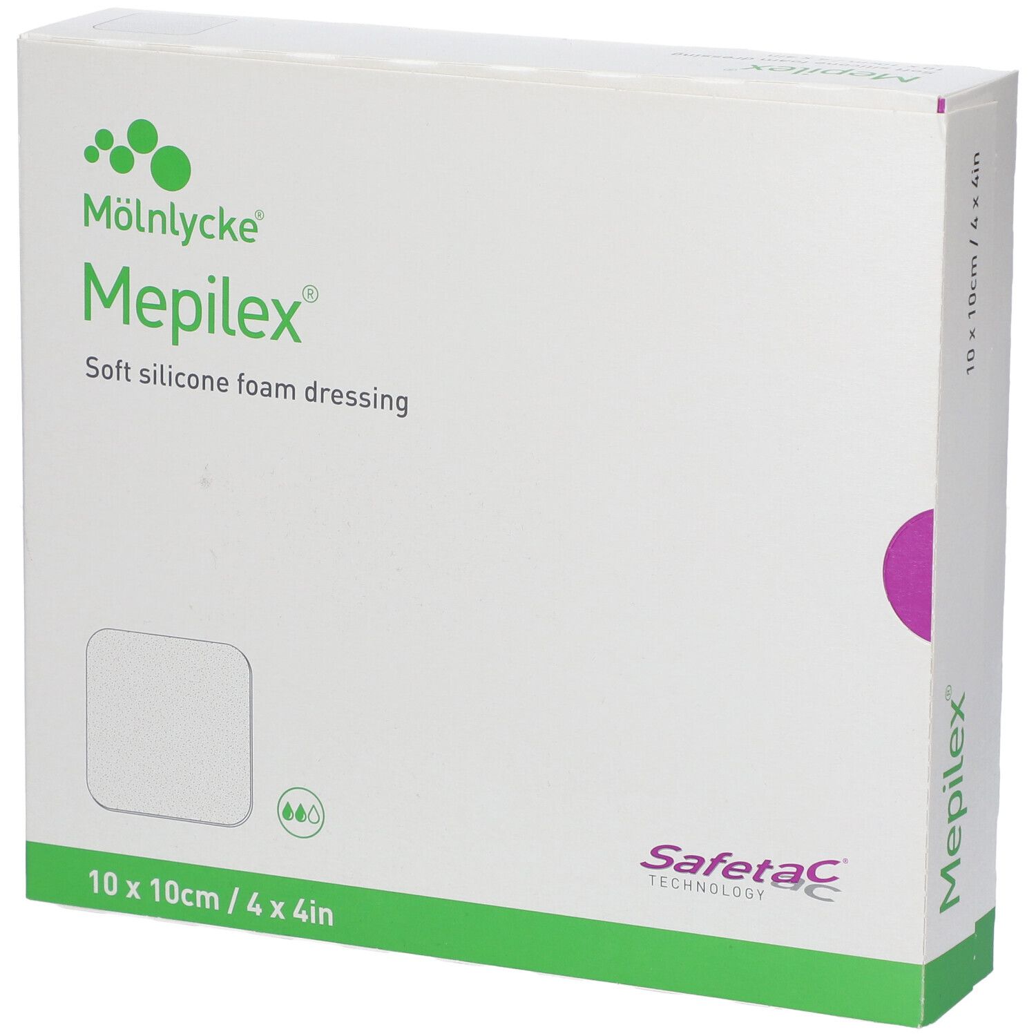 Mepilex 10x10 cm Schaumverband 5 St Verband