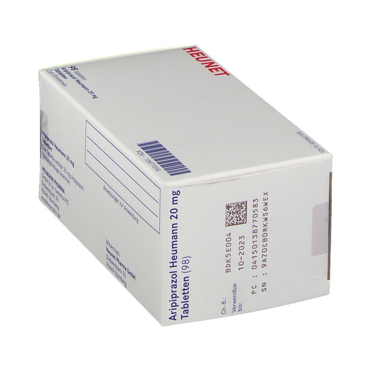 Aripiprazol Heumann 20 mg
