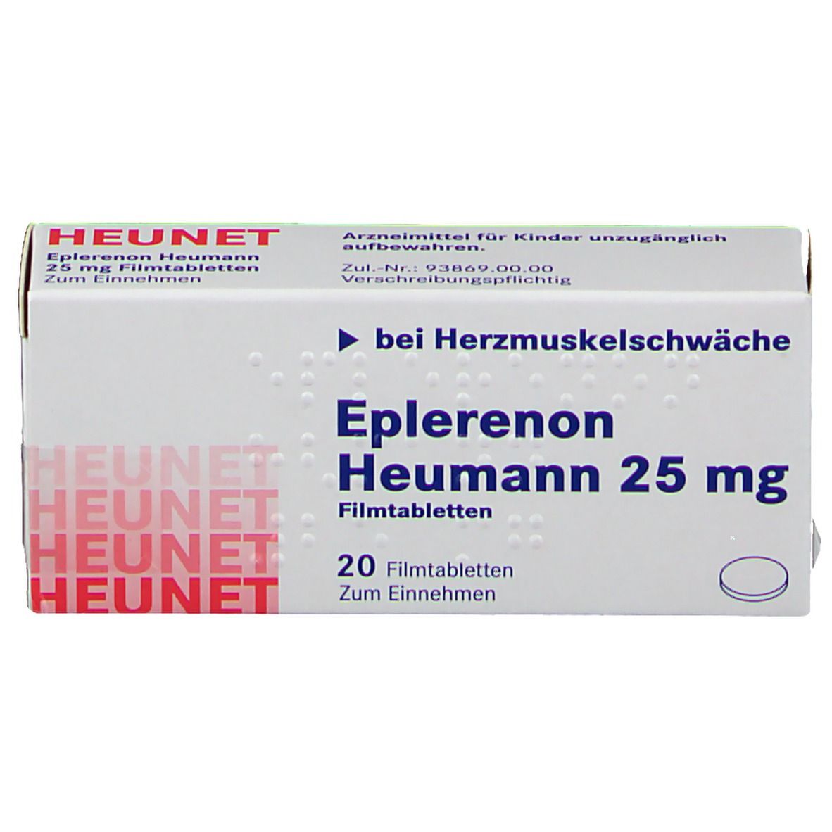 Eplerenon Heumann 25 mg