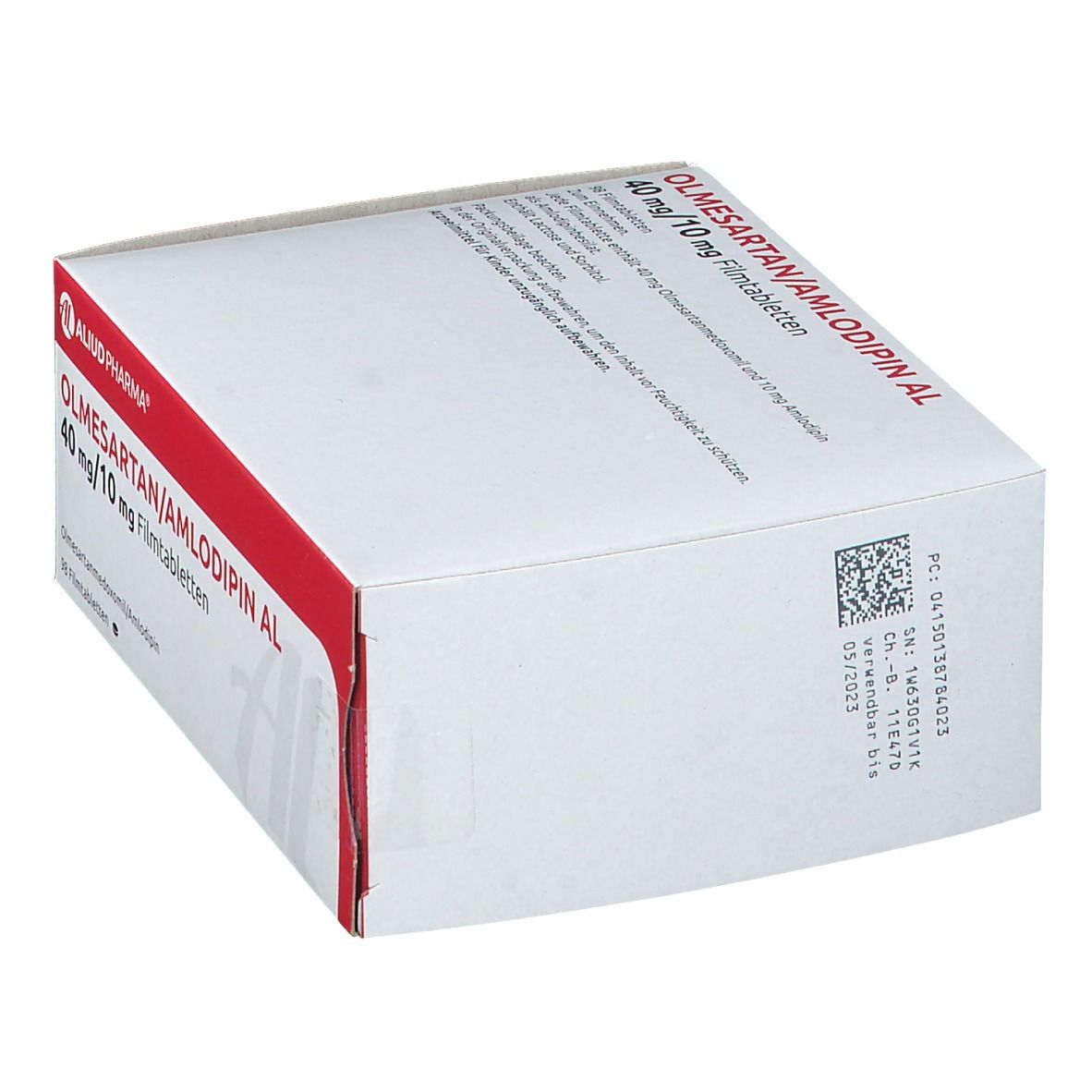 OLMESARTAN/Amlodipin AL 40 mg/10 mg Filmtabletten 98 St