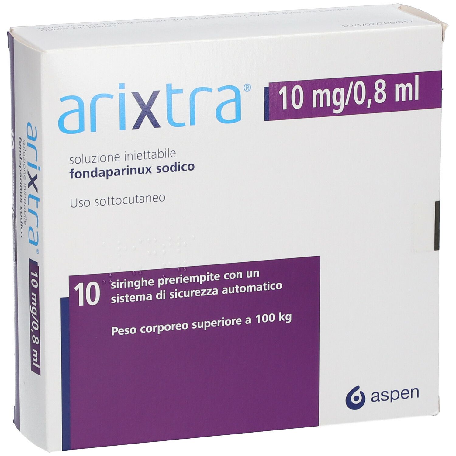 Arixtra 10 mg/0,8 ml 10x0,8 ml mit dem E-Rezept kaufen - Shop Apotheke