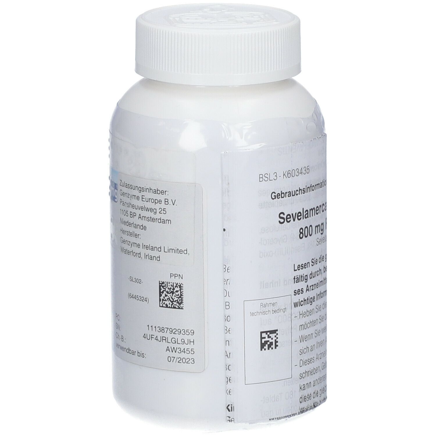 Sevelamercarbonat Winthrop 800 mg