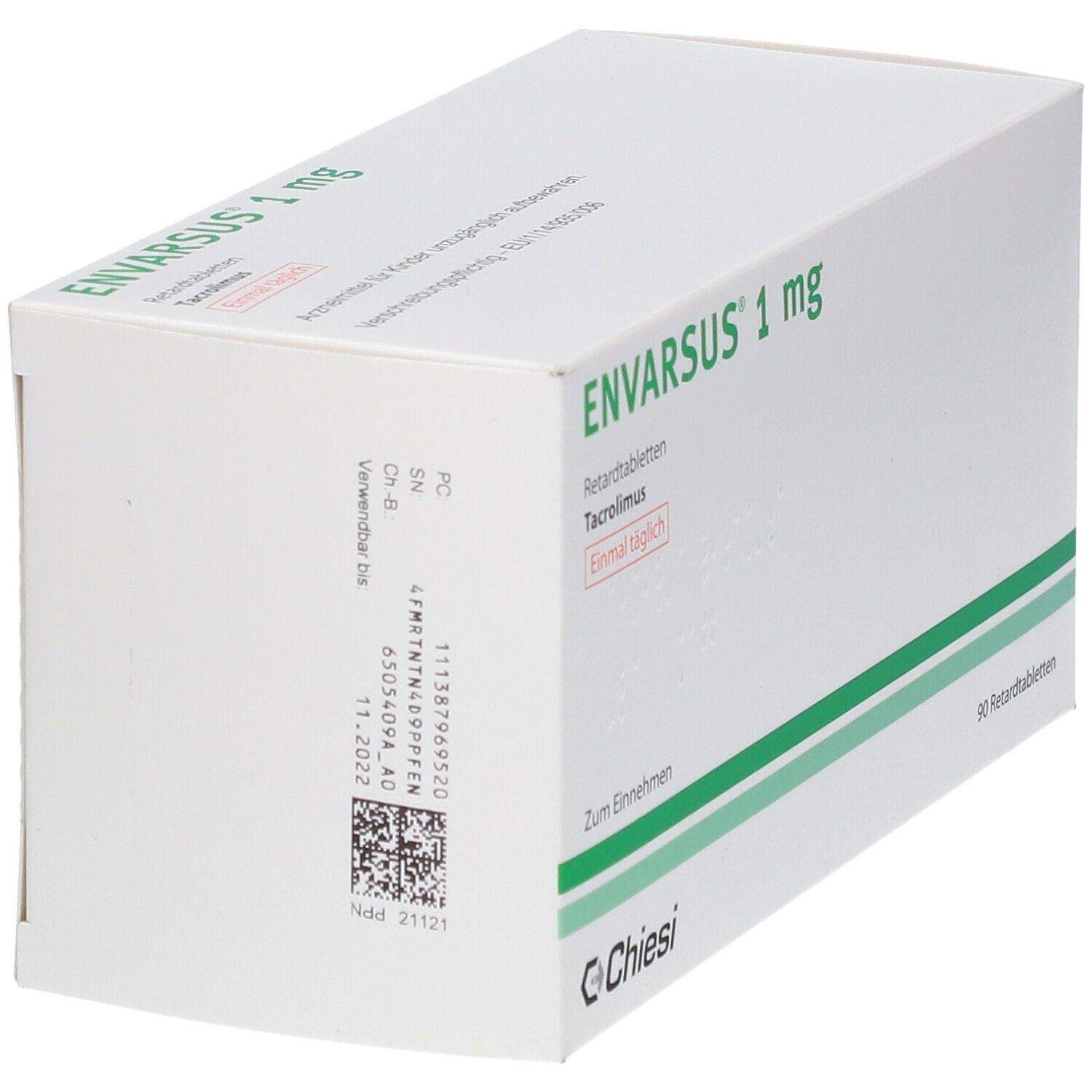 Envarsus 1 mg Retardtabletten 90 St Retard-Tabletten