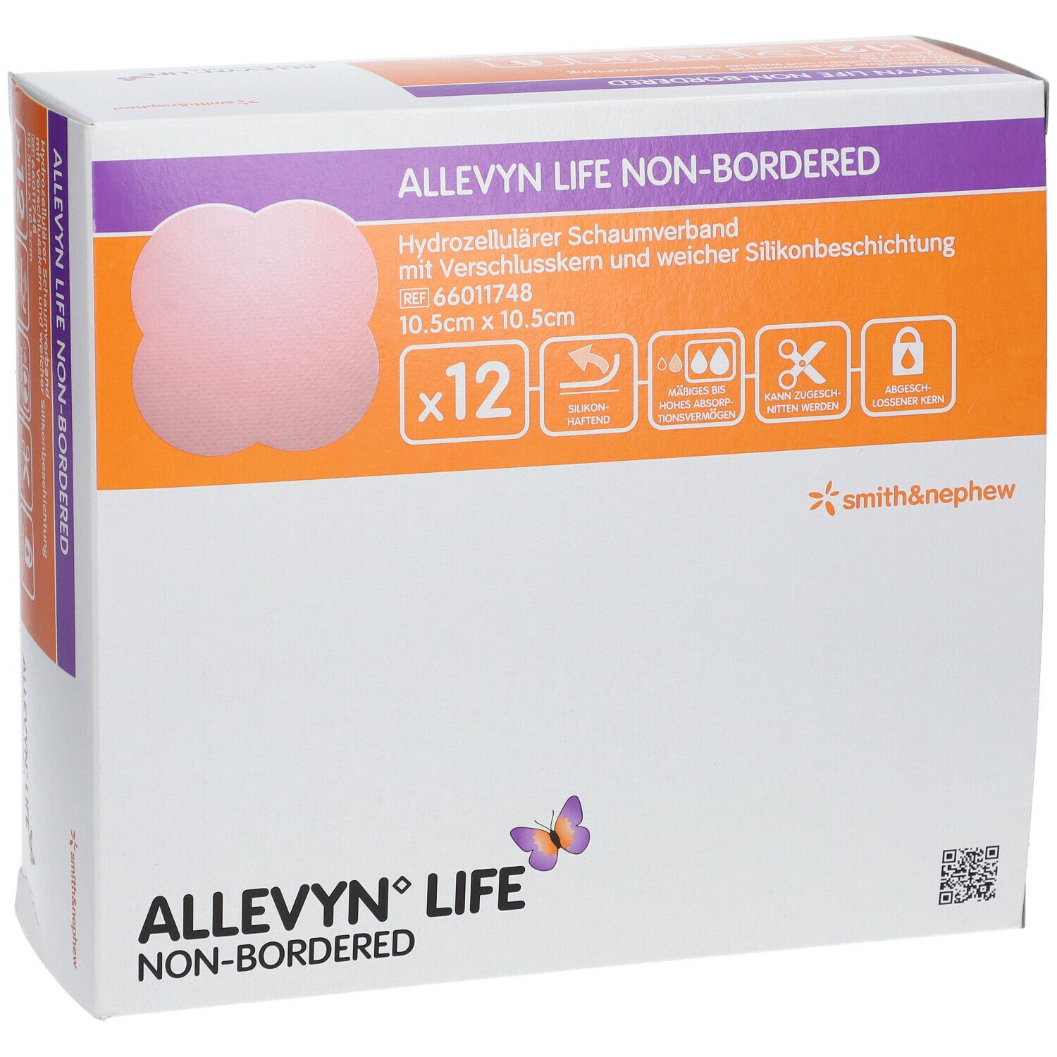 ALLEVYN® Life Non Bordered 10,5 x 10,5 cm