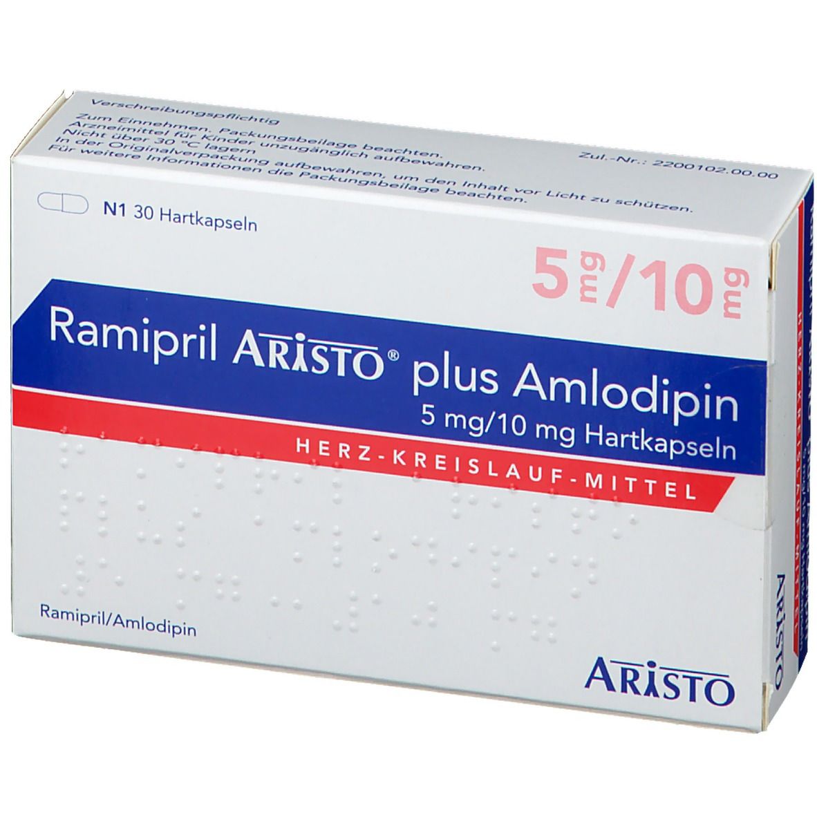 Ramipril Aristo® plus Amlodipin 5 mg/10 mg