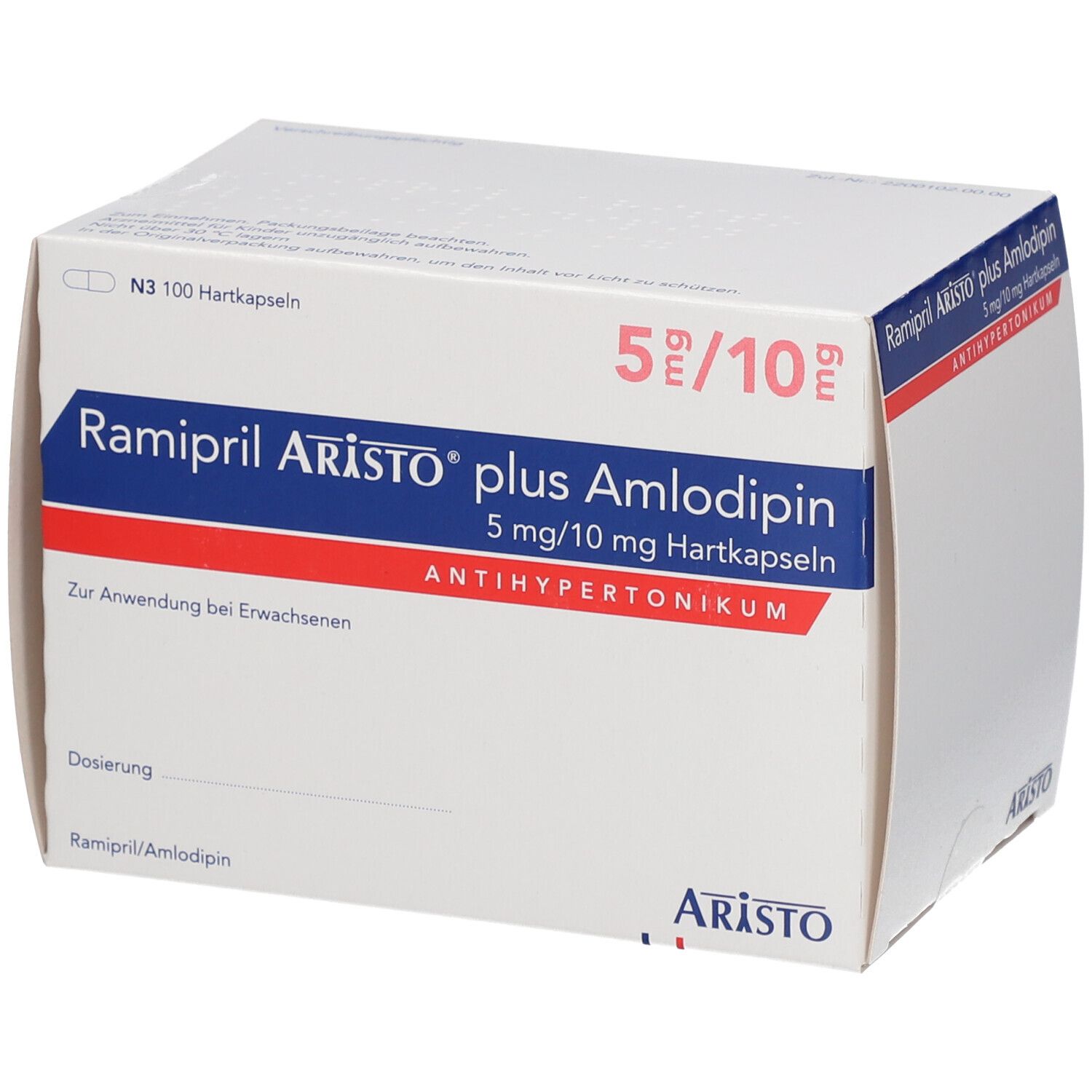 Ramipril Aristo® plus Amlodipin 5 mg/10 mg