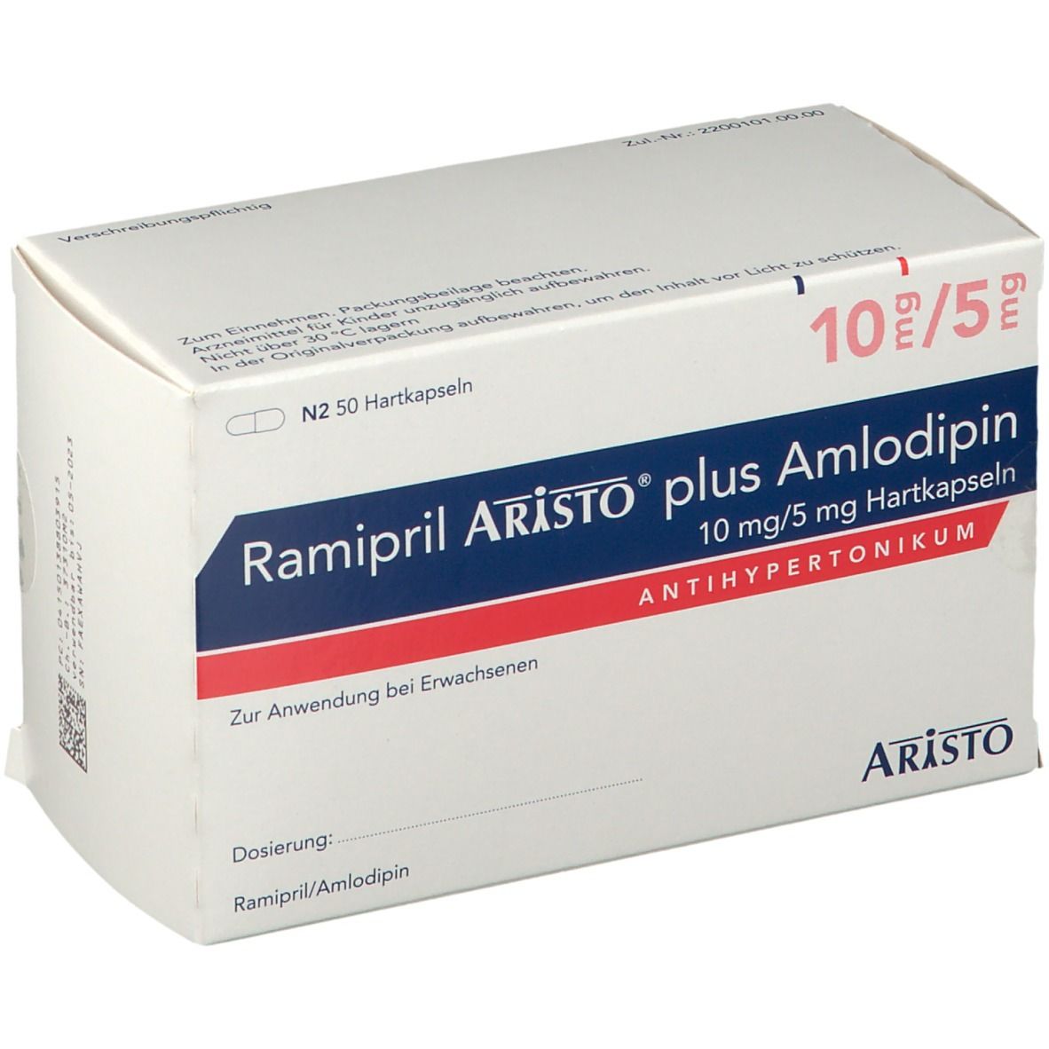 Ramipril Aristo® plus Amlodipin 10 mg/5 mg