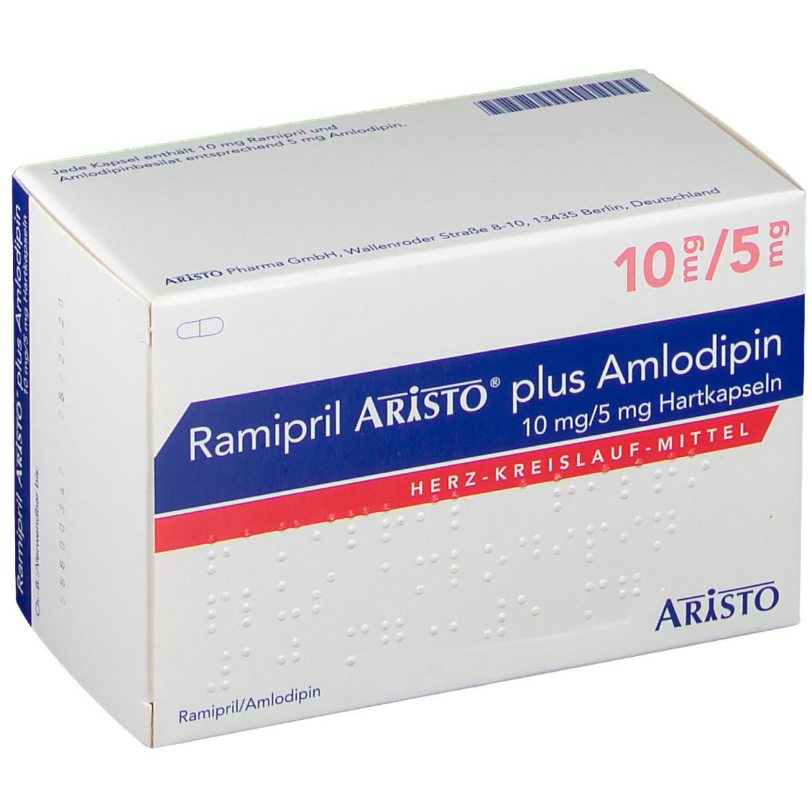 Ramipril Aristo® plus Amlodipin 10 mg/5 mg