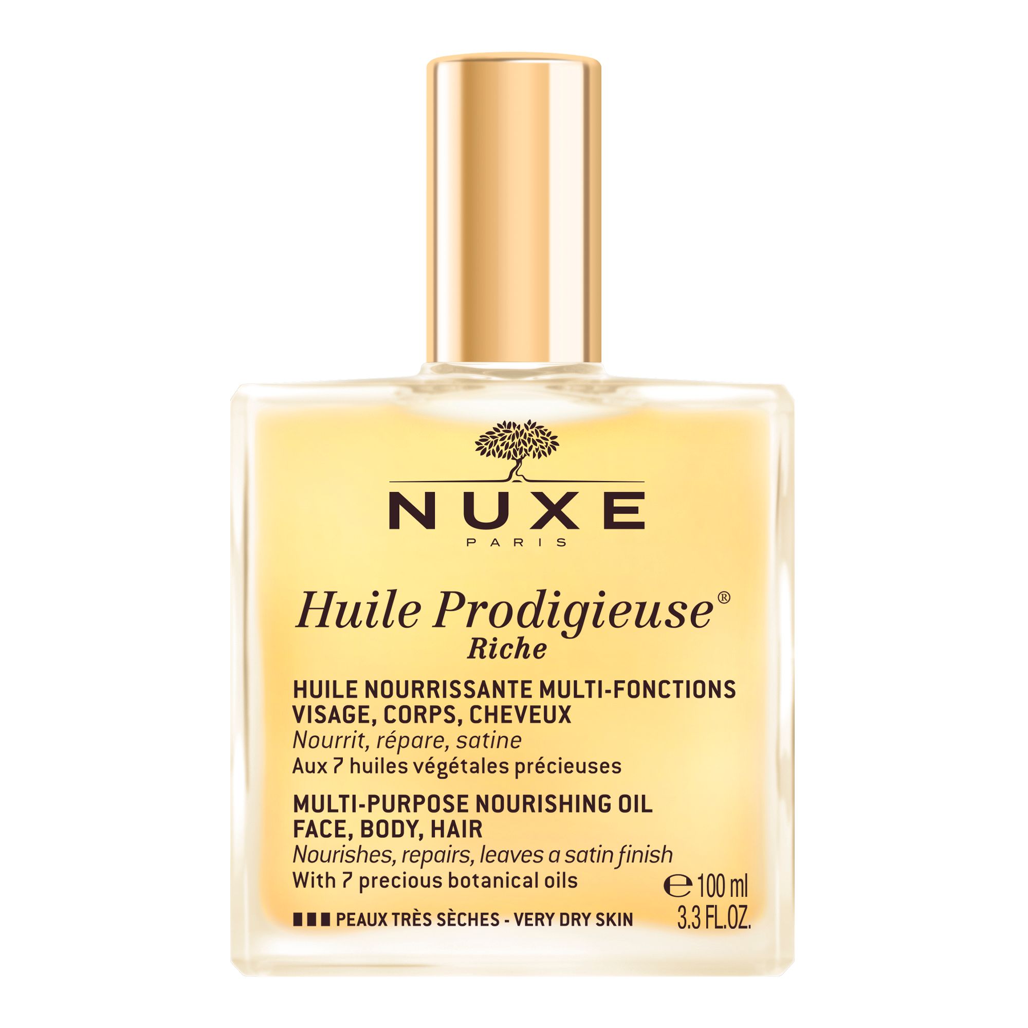 Huile Prodigieuse® riche reichhaltiges Multifunktions-Trockenöl für Gesicht, Körper und Haare