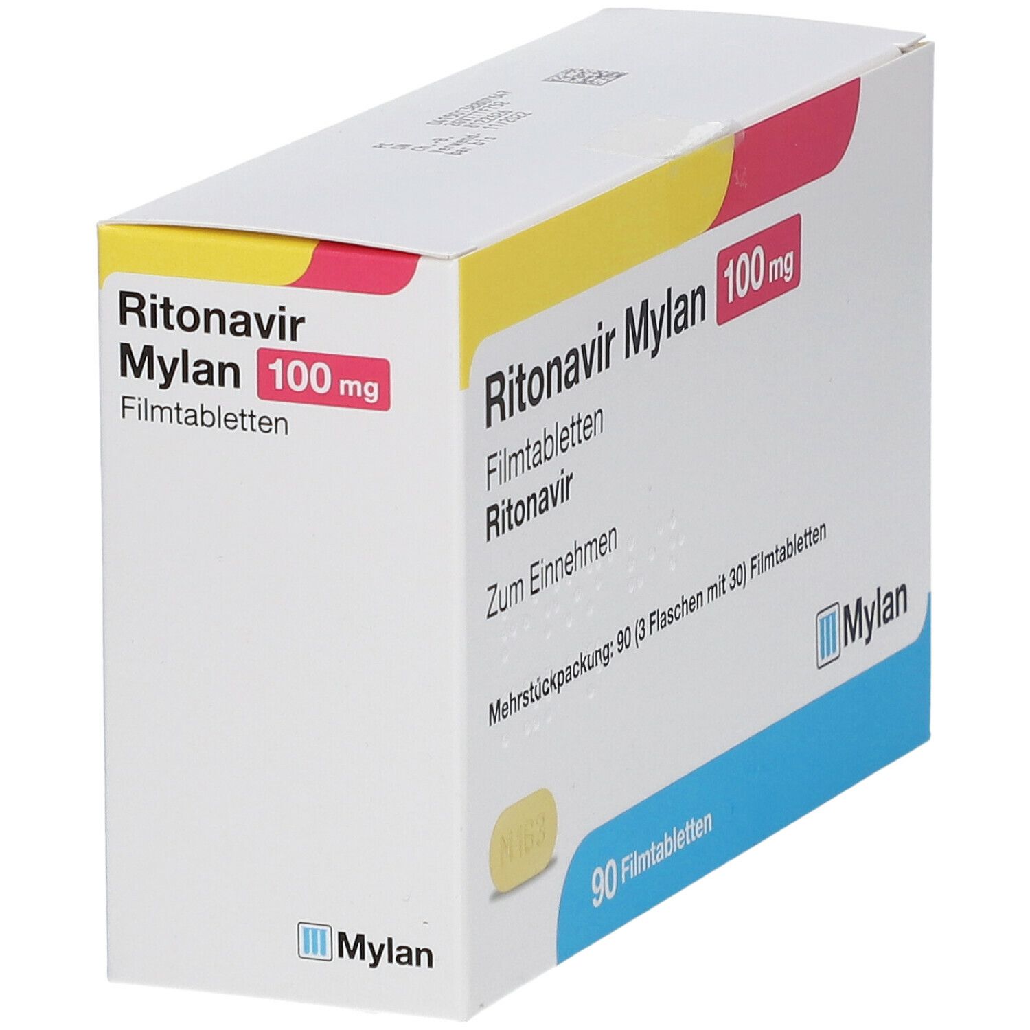 Ritonavir Mylan 100 mg