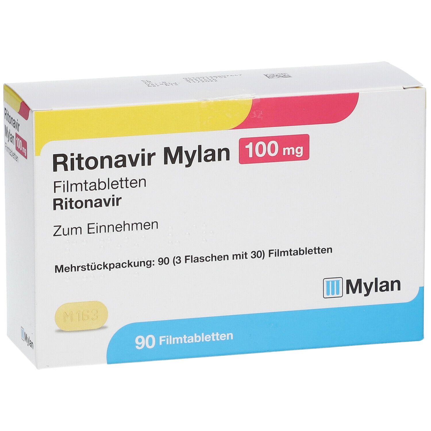 Ritonavir Mylan 100 mg