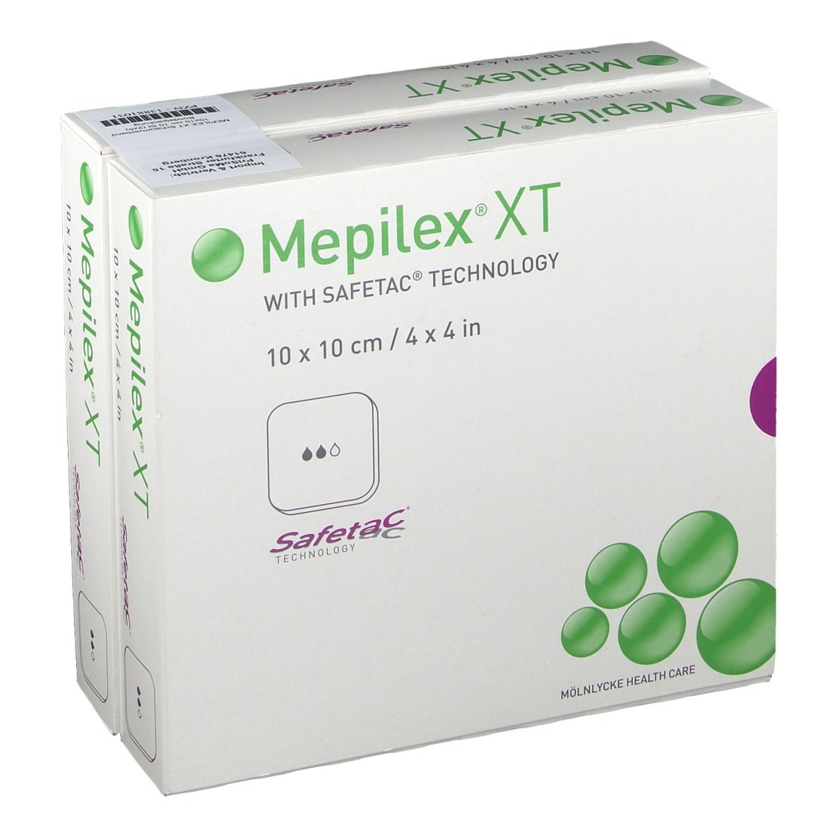 Mepilex XT 10x10 cm Schaumverband 10 St Verband