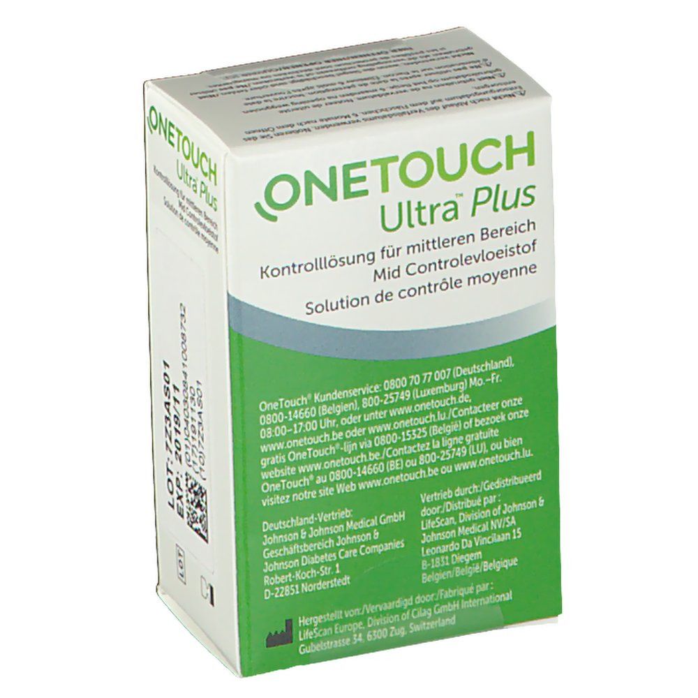 OneTouch Ultra® Plus Kontrollösung mittel