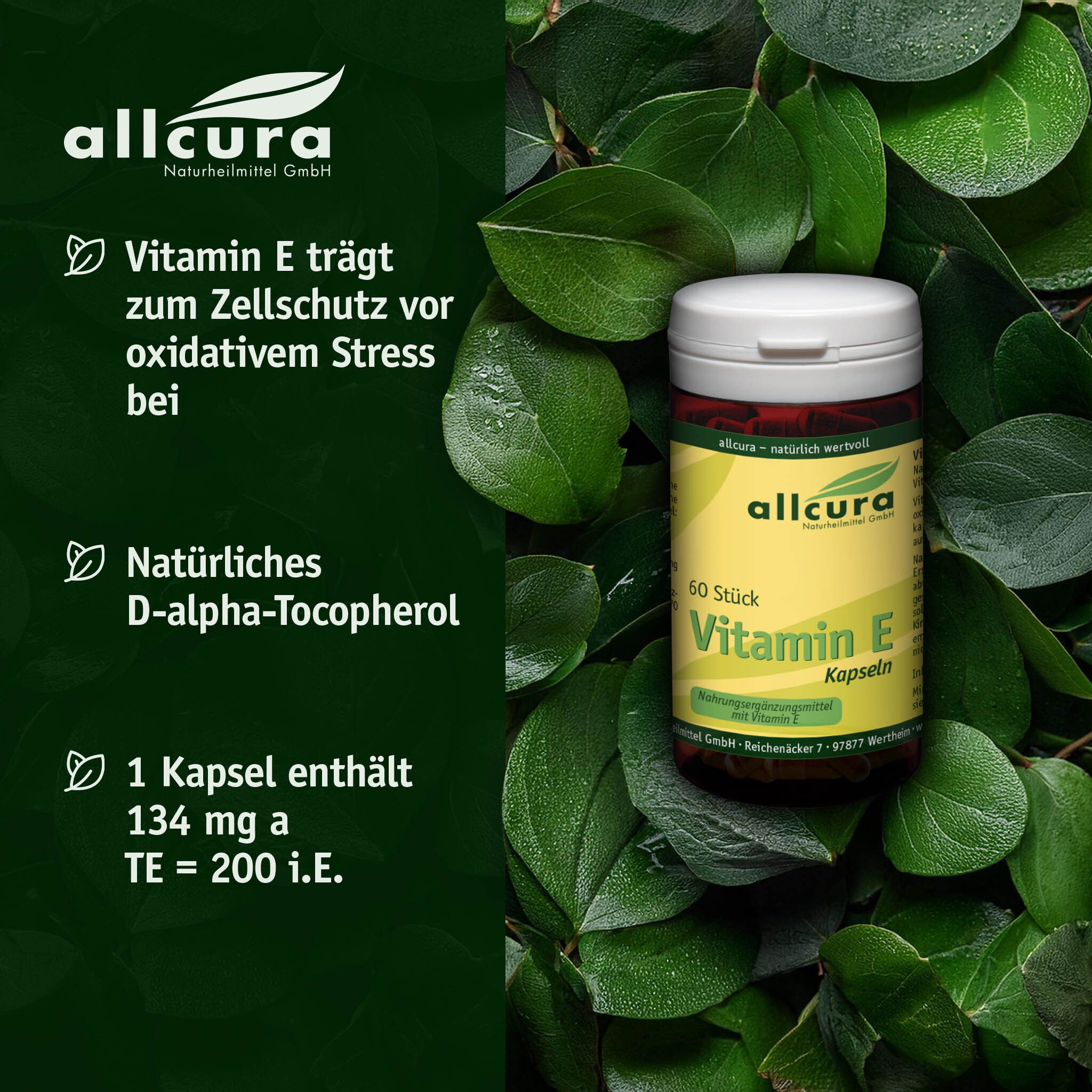 allcura Vitamin E 200 I.E.