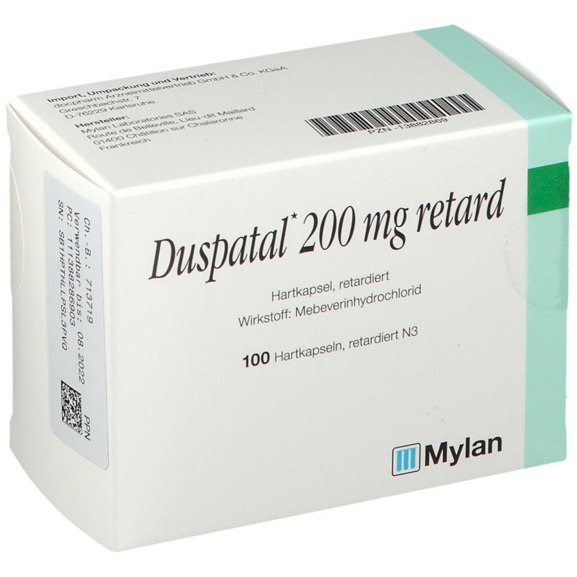 Duspatal 200 mg Retard