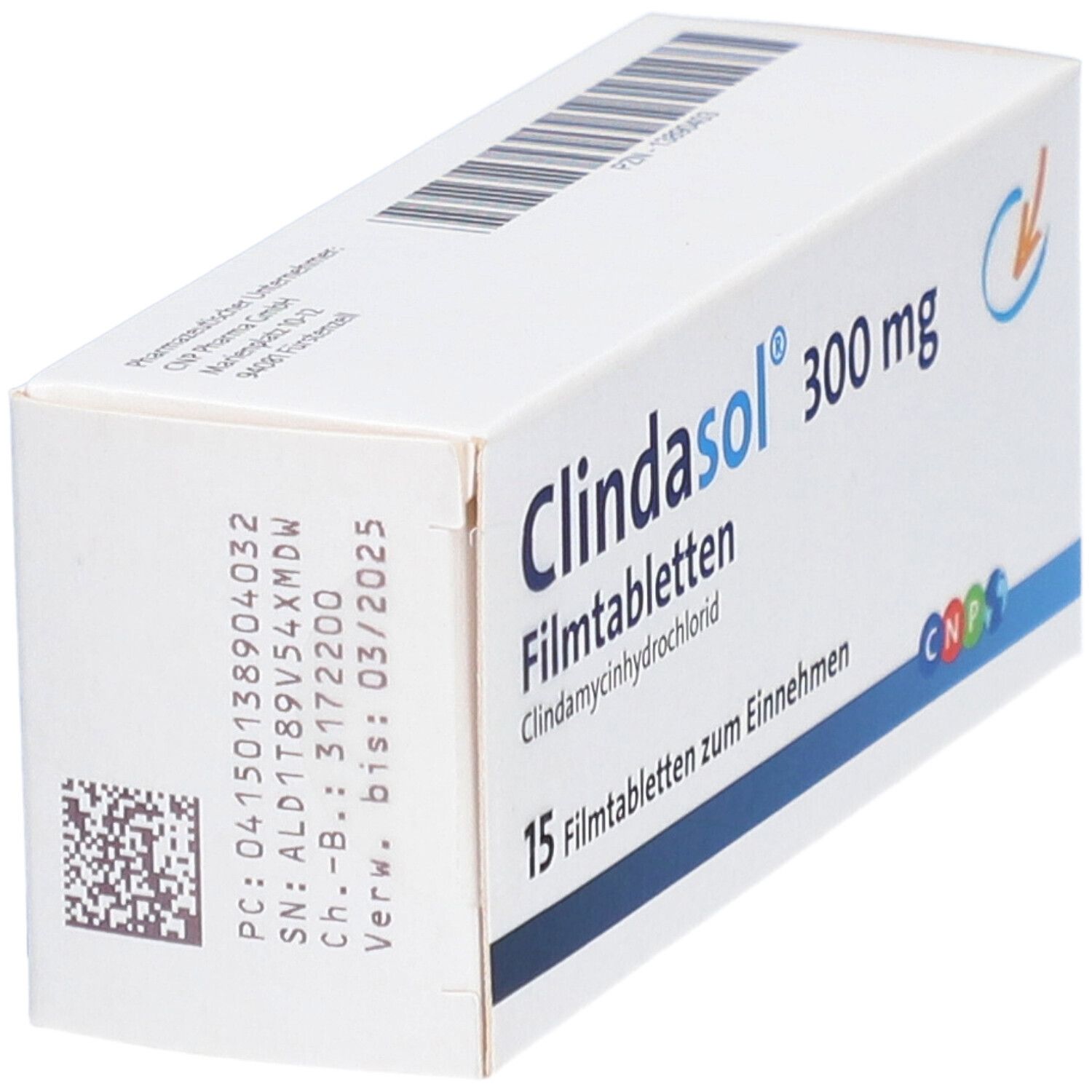 Clindasol 300 mg Filmtabletten 15 St