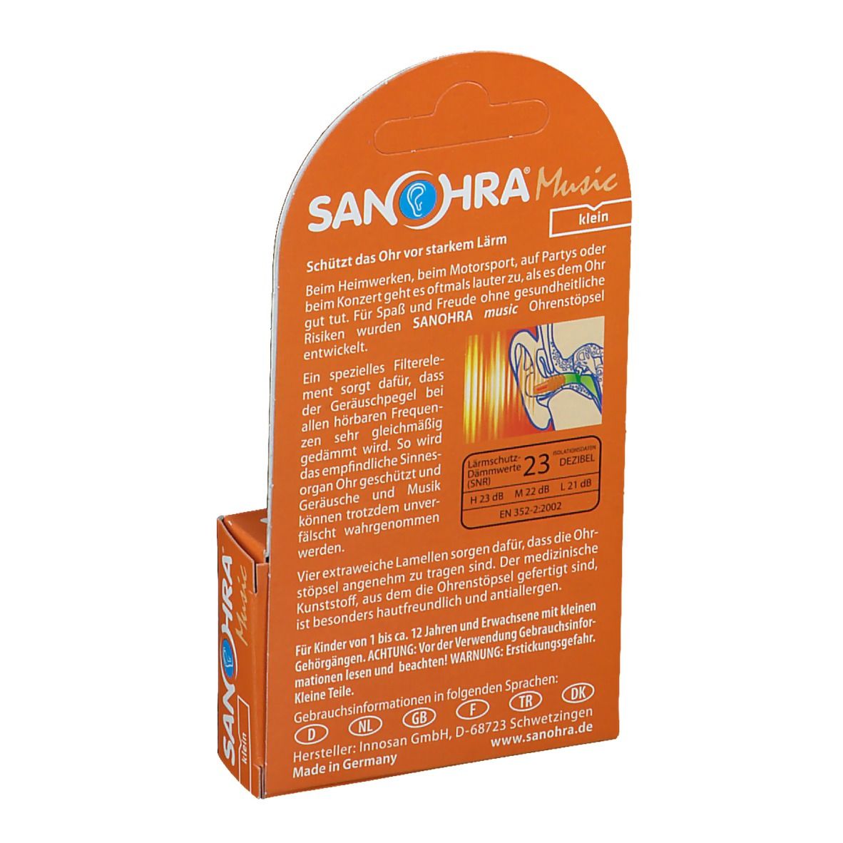 SANOHRA® Music Lärmschutz für Kinder