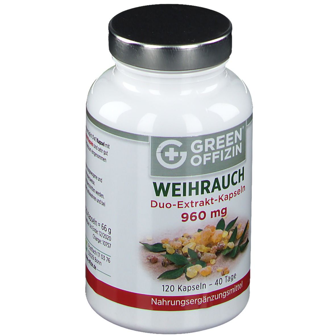 Original Weihrauch Duo–Extrakt-Kapseln BOS 960