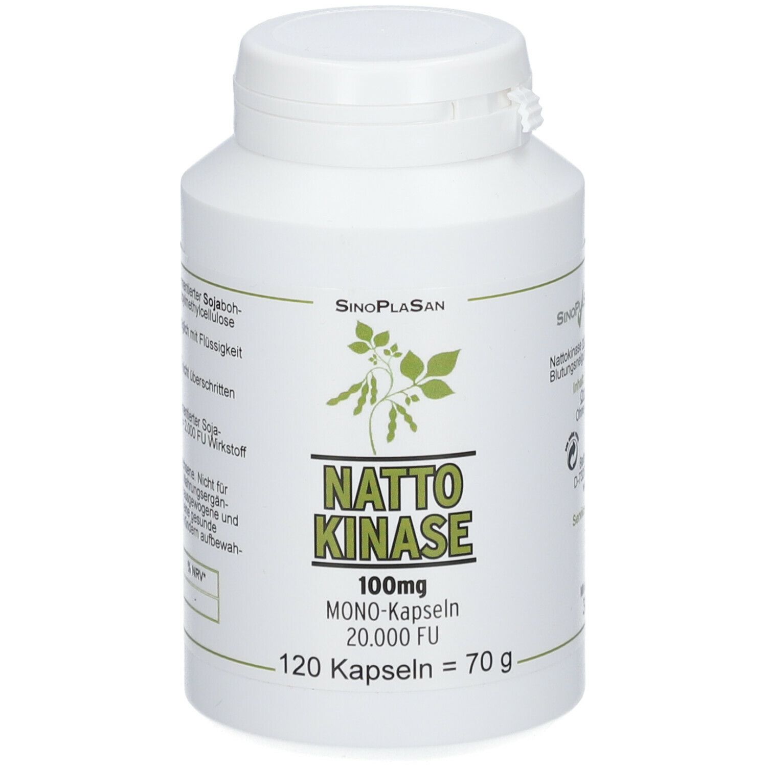 SinoPlaSan Nattokinase 100 mg