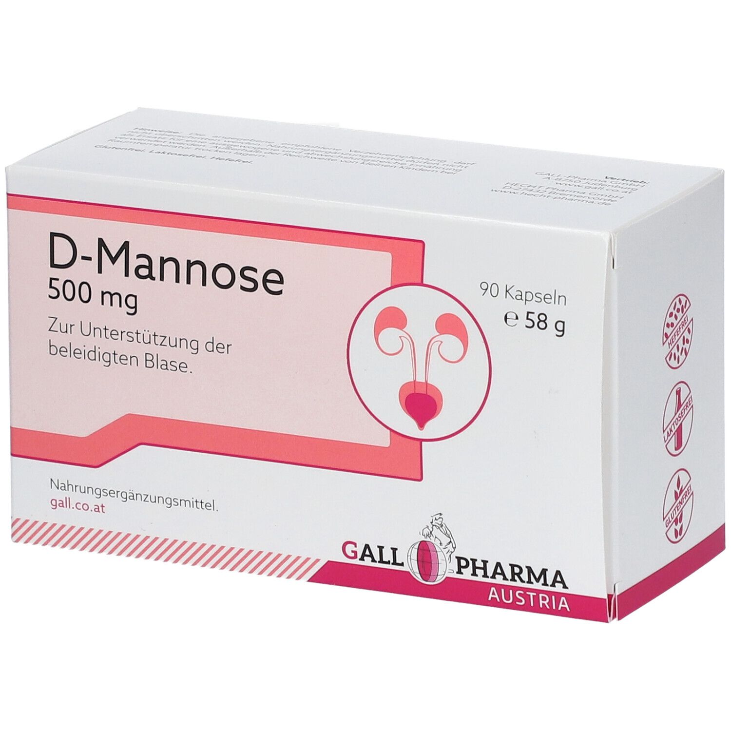 D-Mannose 500 mg GPH Kapseln