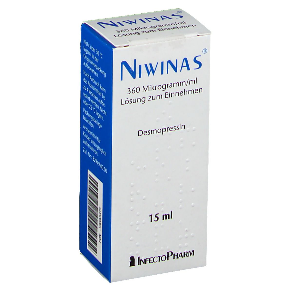 Niwinas 360 Mikrogramm/ml Lösung zum Einnehmen 15 ml