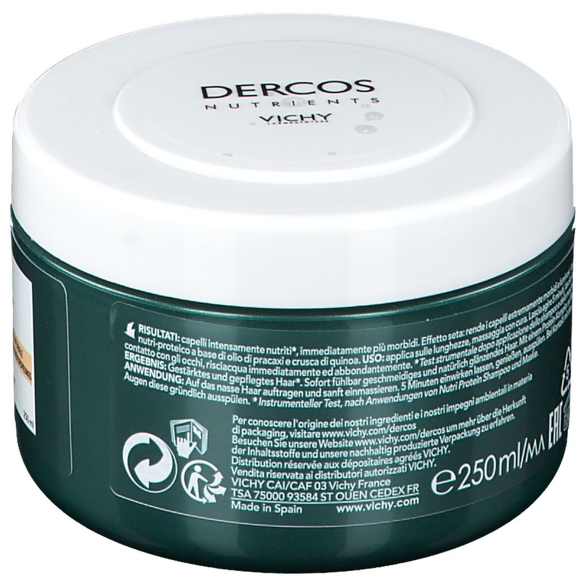 VICHY Dercos Nutri Protein Maske