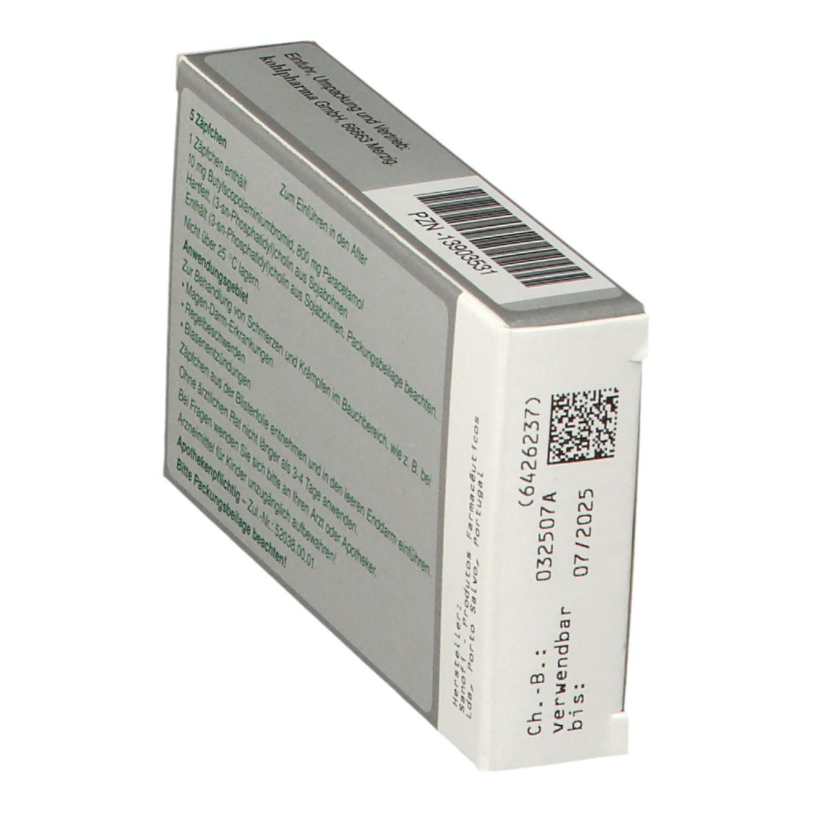 Buscopan® PLUS Zäpfchen