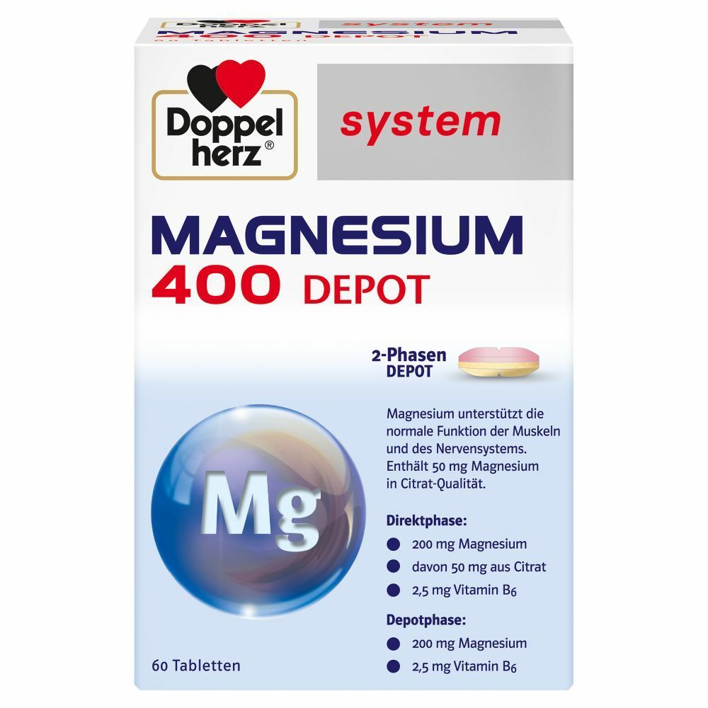 Doppelherz® Magnesium 400 Depot