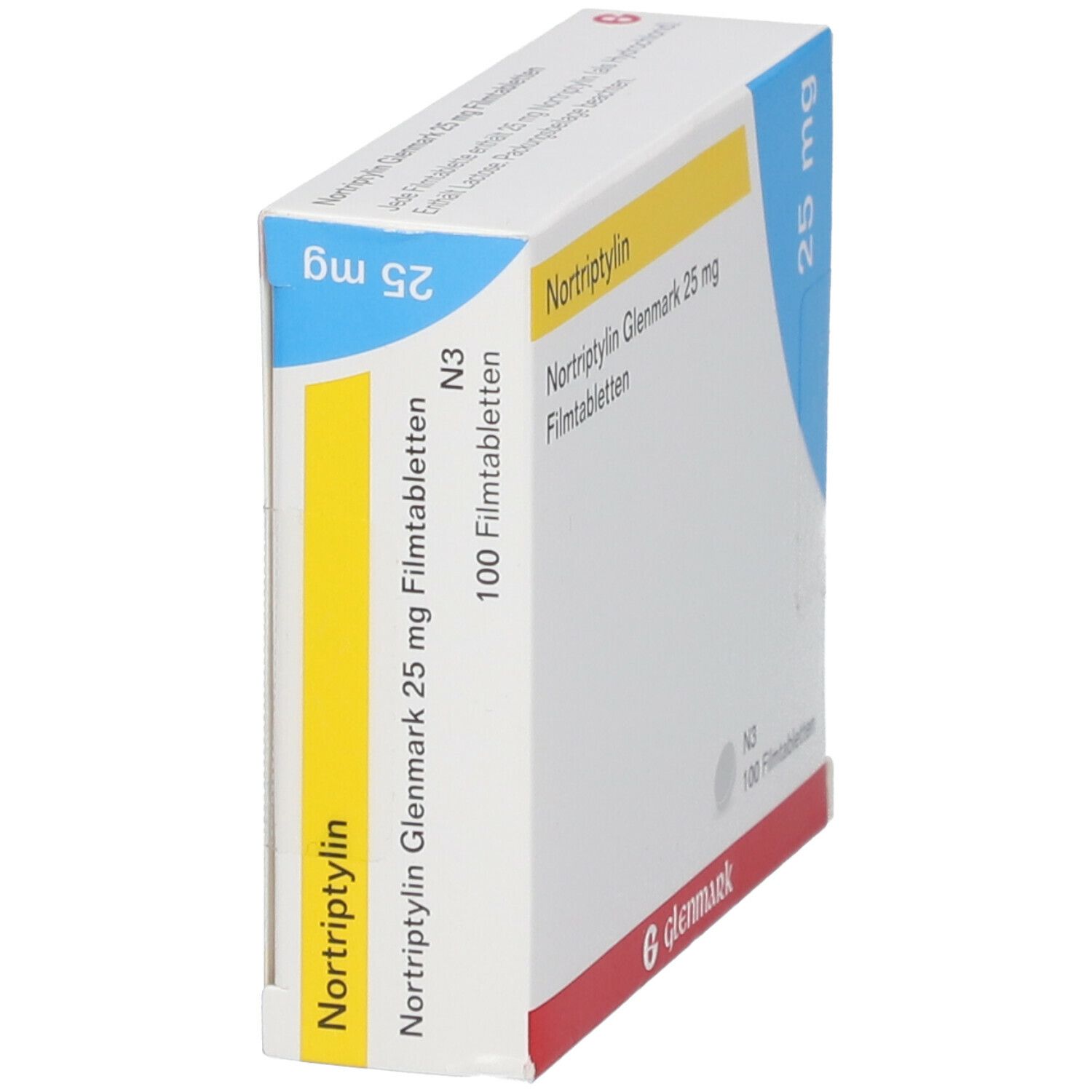 Nortriptylin Glenmark 25 mg