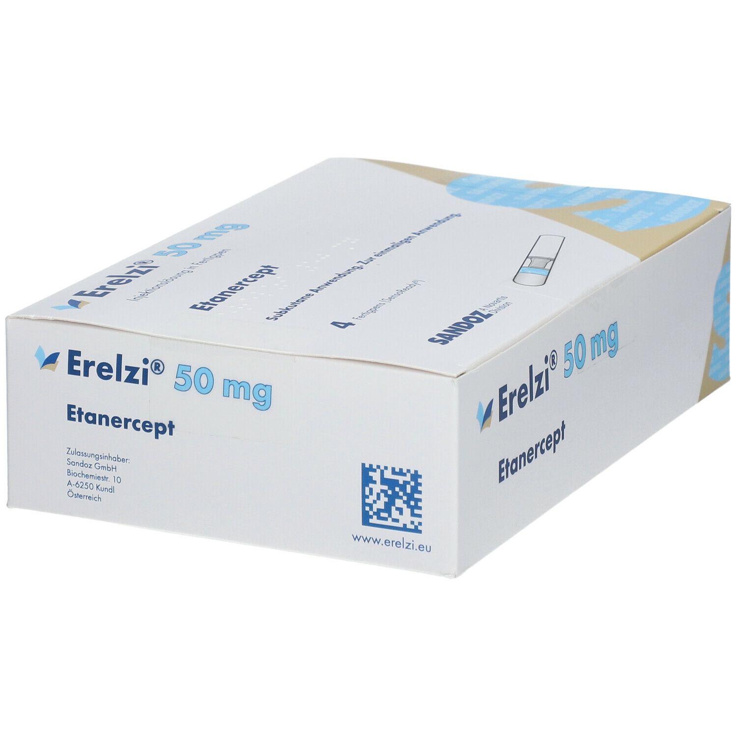 Erelzi 50 mg Injektionslösung i.e.Fertigpen 4 St