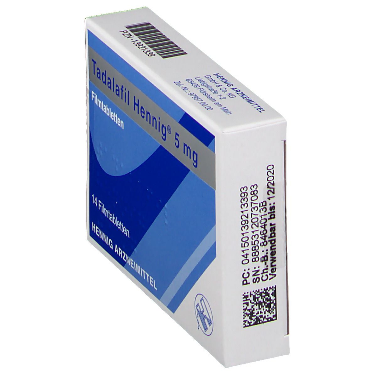 Tadalafil Hennig® 5 mg