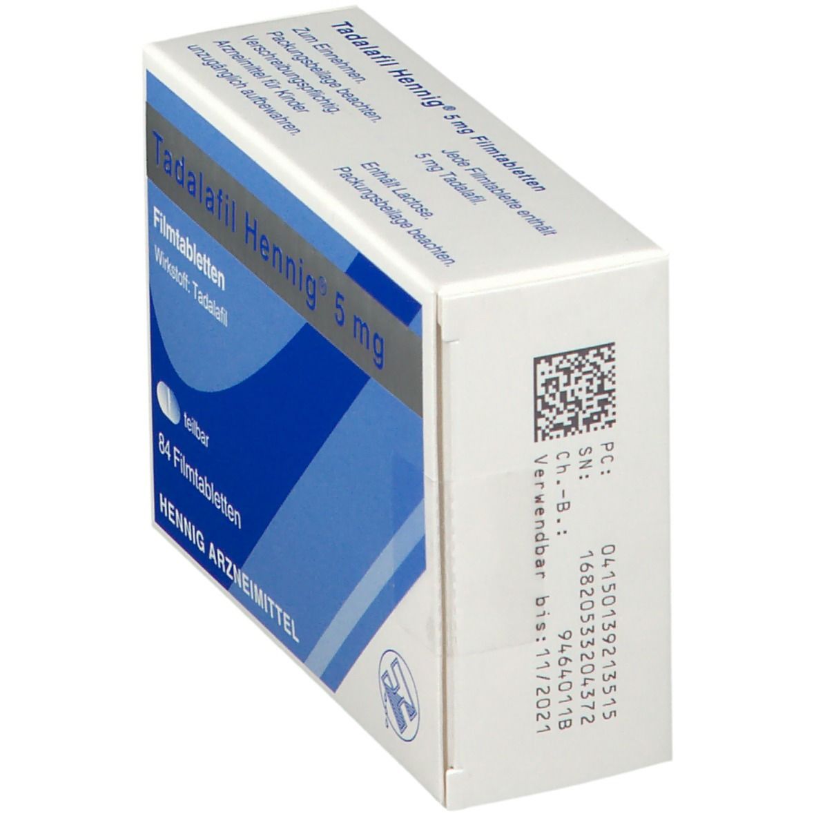 Tadalafil AL 5 mg Filmtabletten 84 St