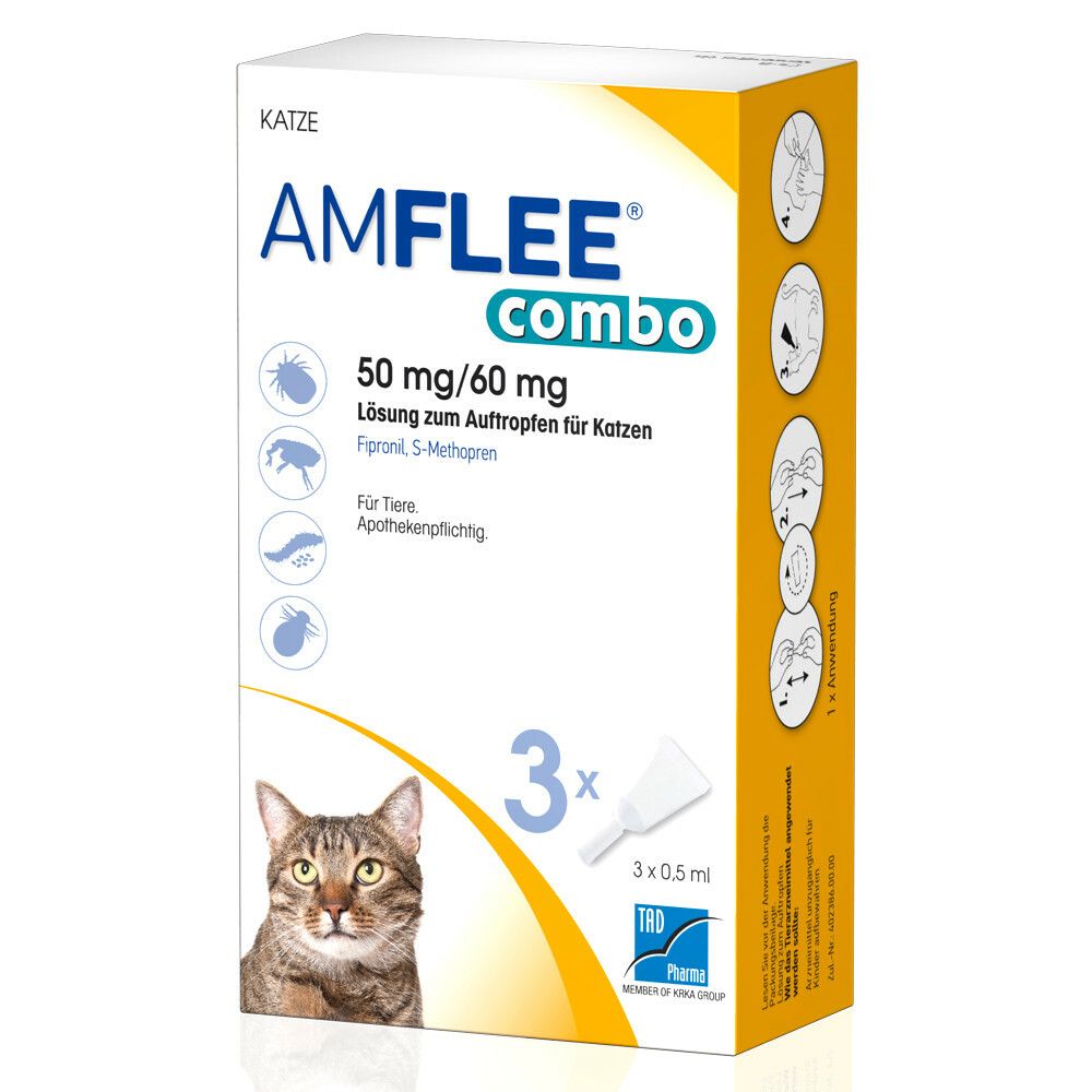 Amflee® combo 50 mg/60 ml für Katzen