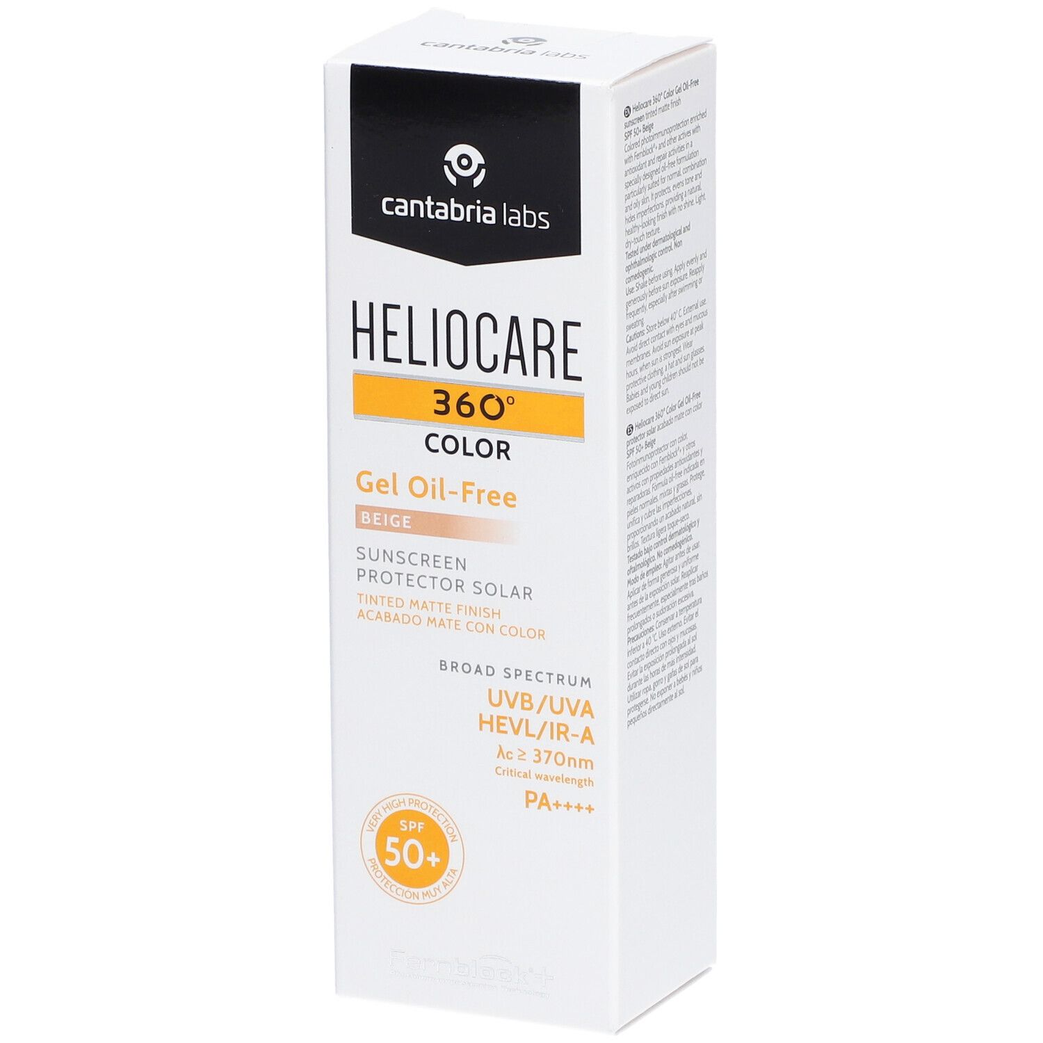 Heliocare Gel oil-free Color beige