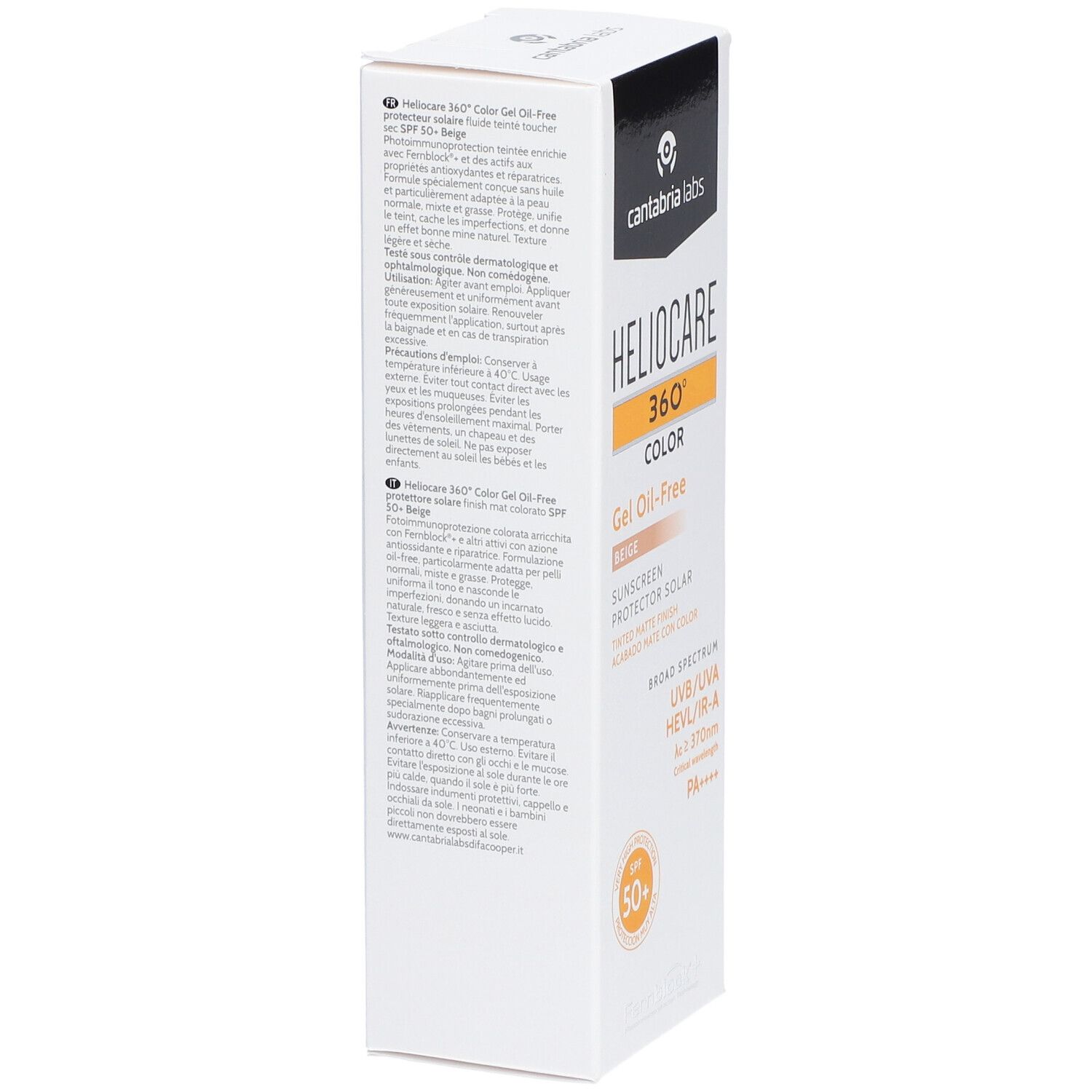 Heliocare 360° Color Gel oil-free beige