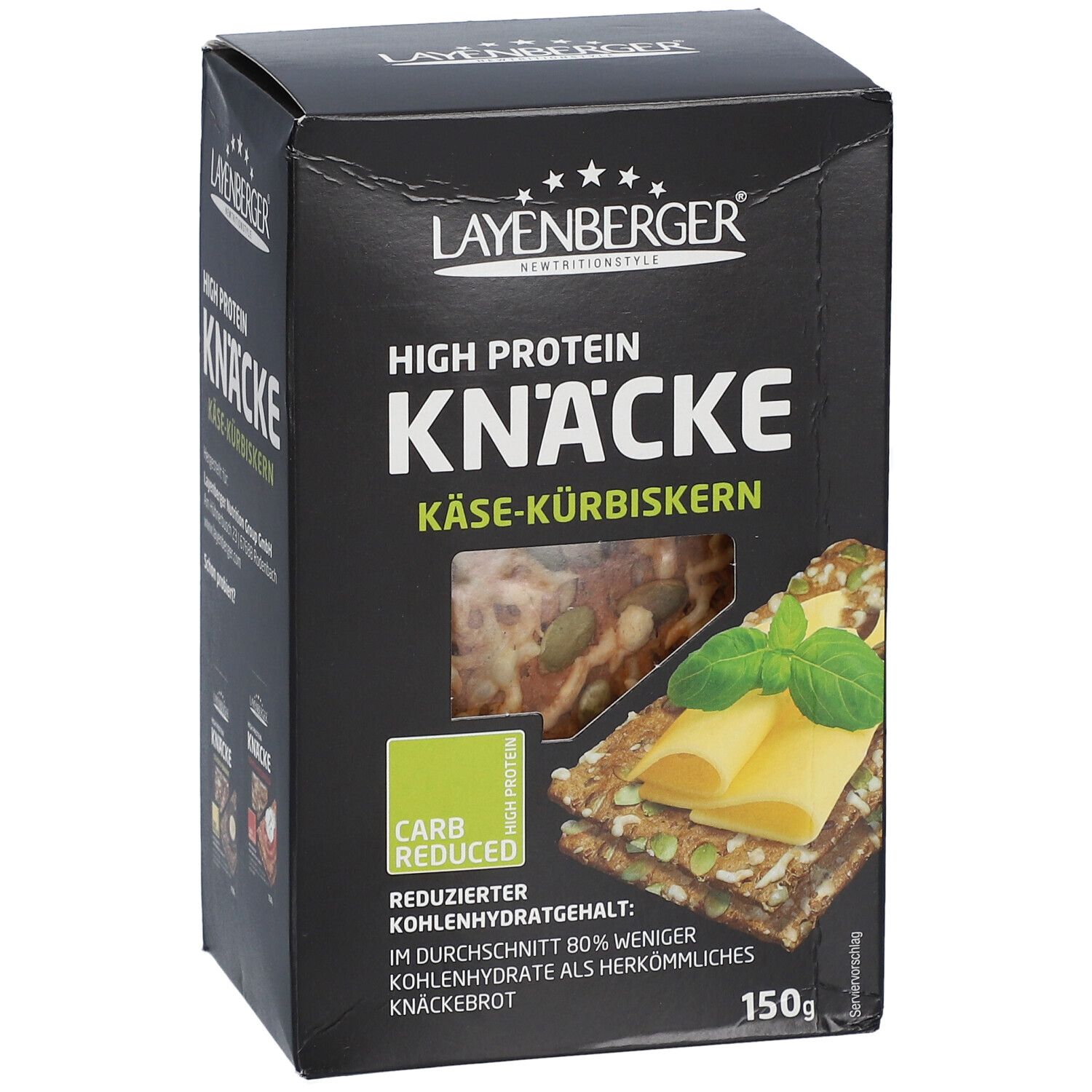 LAYENBERGER® High Protein Knäcke Käse-Kürbiskern