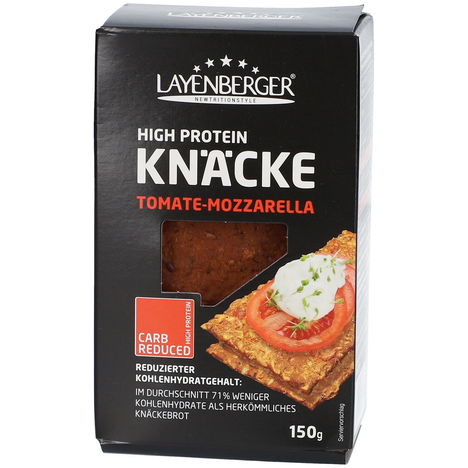 LAYENBERGER® High Protein Knäcke Tomate-Mozzarella