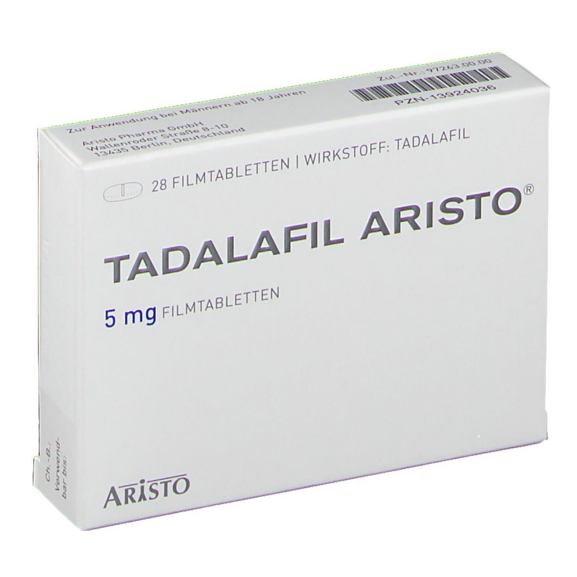 tadalafil aristo bestellen