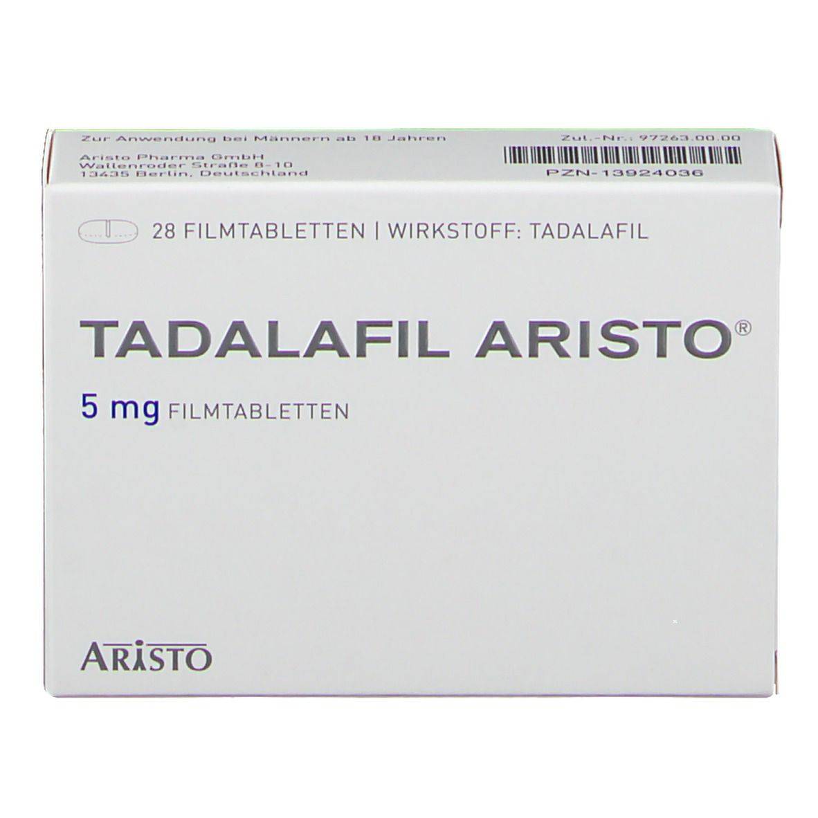 TADALAFIL Aristo® 5 mg