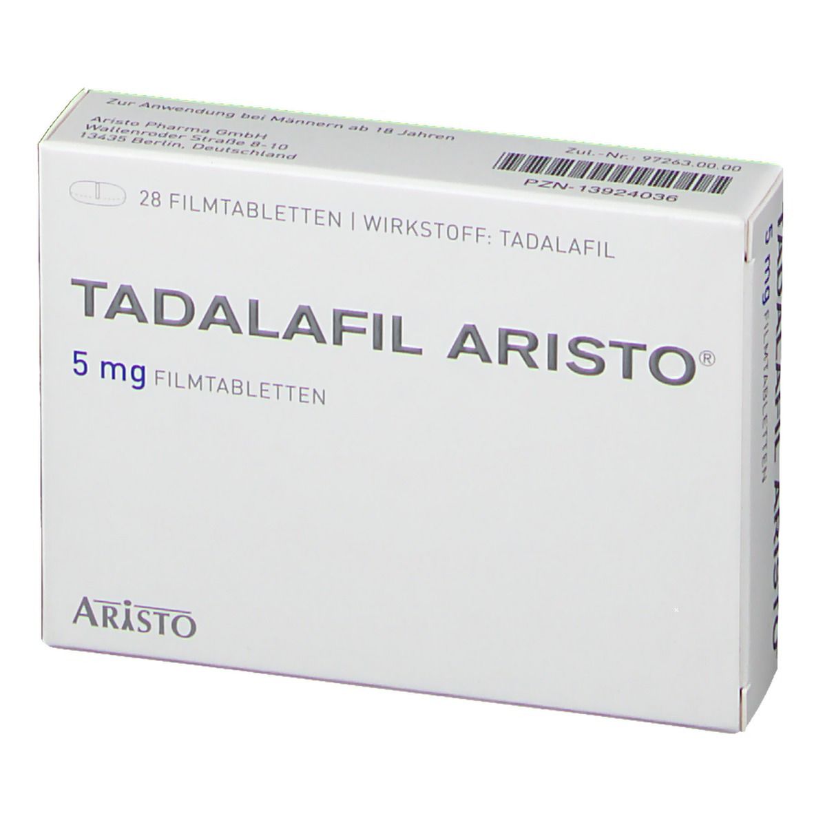 TADALAFIL Aristo® 5 mg