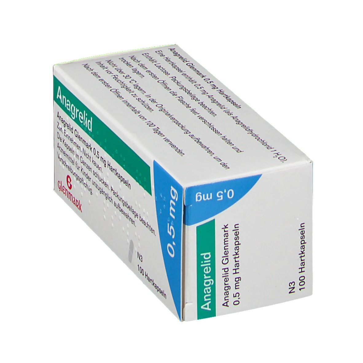 Anagrelid AL 0,5 mg Hartkapseln 100 St