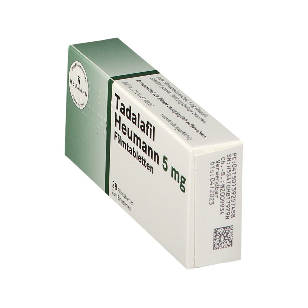 Tadalafil Heumann 5 mg Filmtabletten 28 St