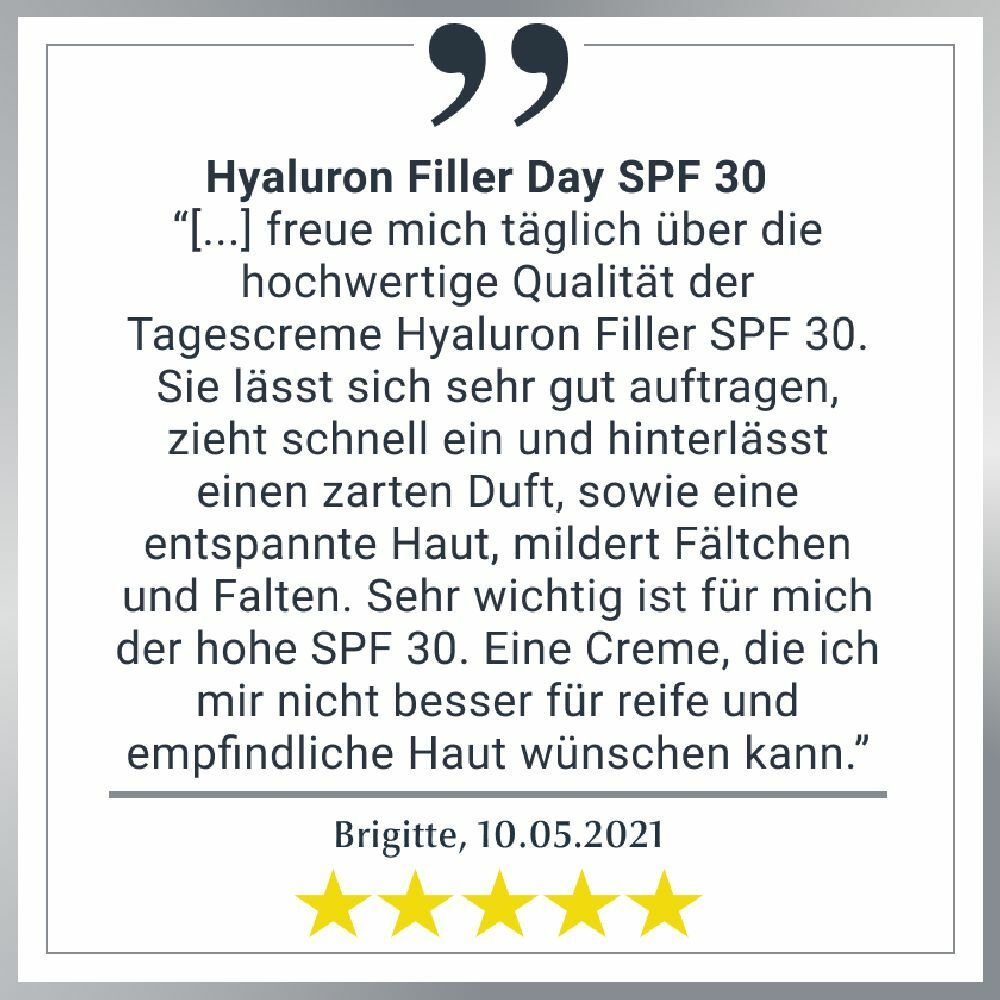 Eucerin® Hyaluron-Filler Tagespflege mit LSF 30 – Glättet Falten & beugt lichtbedingter Hautalterung vor- Jetzt 20 % sparen* mit eucerin20